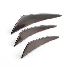 Load image into Gallery viewer, 6Pcs/Set Racing Car Spoiler Canards Fit Front Bumper Lip Splitter Air Knife Auto Body Kit Accessory Black - US85.COM