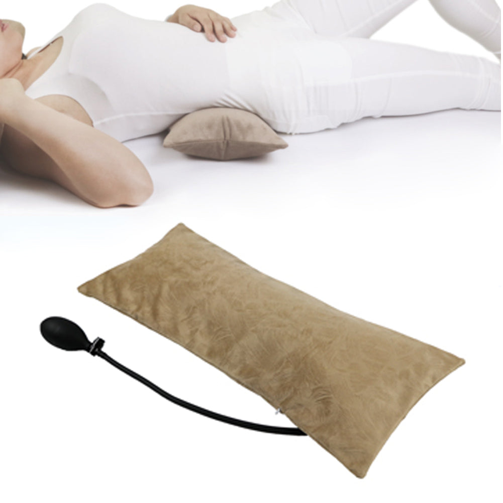 Pain Free at Sea Inflatable Roll Pillow for Posture Therapy - Long & Short  Body Pillows for Adults, Inflatable Cervical Pillow and Lumbar Support