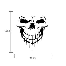 Load image into Gallery viewer, 1Pcs Car Decal Reflective Skull Car Truck Sticker Racing Window Decal Funny Car Sticker - US85.COM