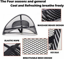 Load image into Gallery viewer, Universal 2x Mesh Back Support Lumbar Brace For Car Office Seat Chair Cushion - US85.COM