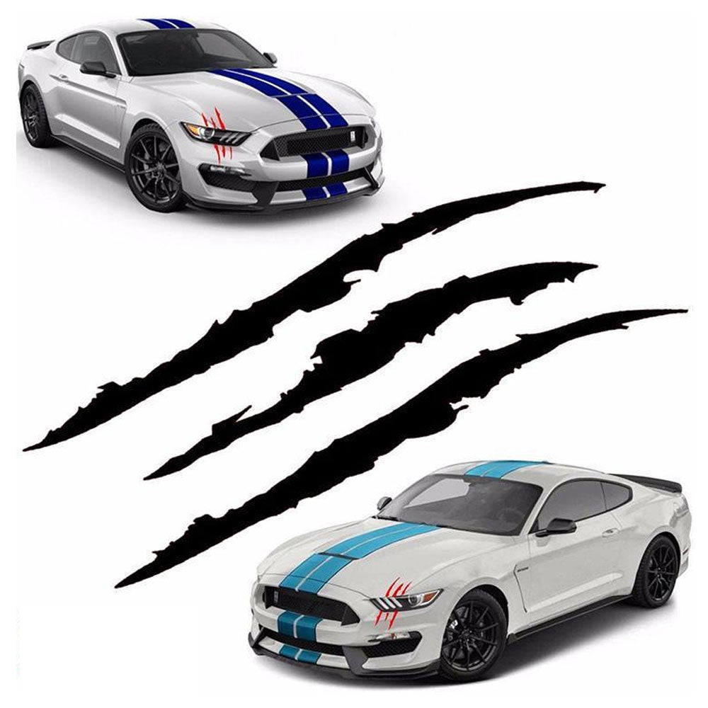 1Pcs Claw Marks Sticker Decals Dinosaur Monster Raptor Scratches Jurassic Park Decal Stickers - US85.COM