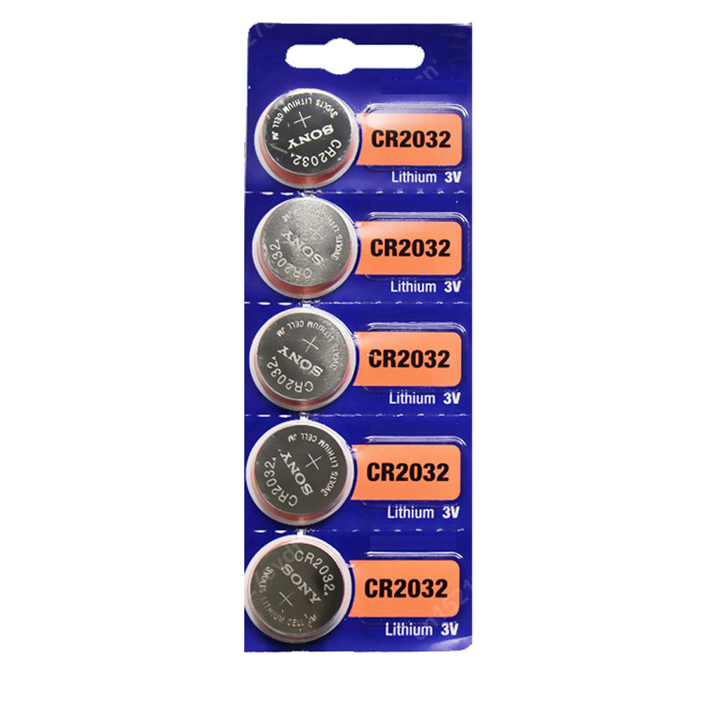 5Pcs/Set Sony Coin Cell Battery CR2016/CR2025/CR2032 3V Lithium Replaces - US85.COM