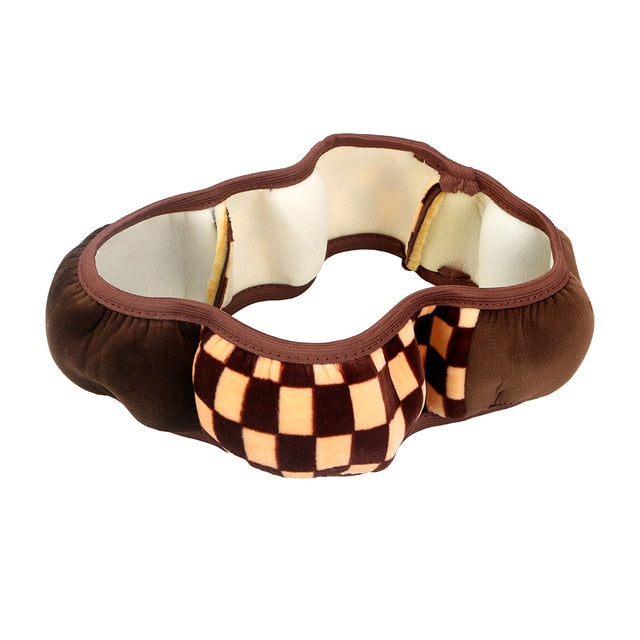 Fashion Universal Plush Fabric Car Steering Wheel Cover Diameter 38cm Car Accessories Auto Decoration