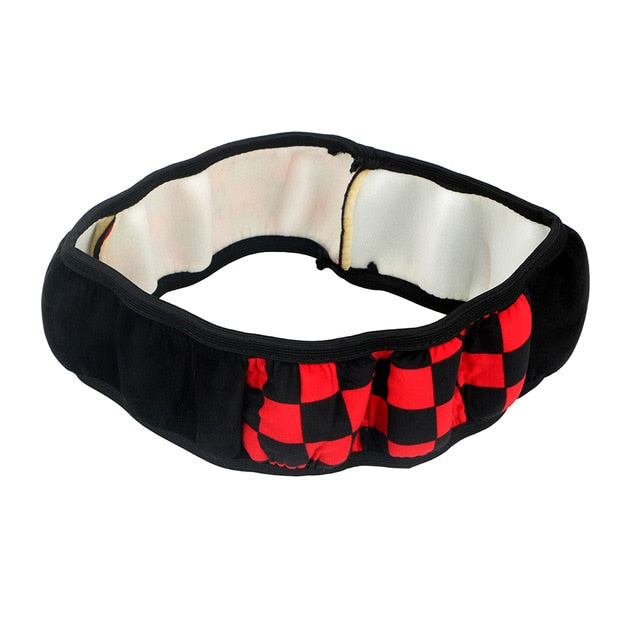 Fashion Universal Plush Fabric Car Steering Wheel Cover Diameter 38cm Car Accessories Auto Decoration
