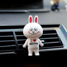 Load image into Gallery viewer, Cute Rabbit Decoration Air Freshener Auto Interior Perfume Flavor Clip Car Accessories