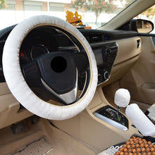 Load image into Gallery viewer, Universal High Quality Smooth Warm Plush Steering Wheel Cover for Car Accessories Decoration