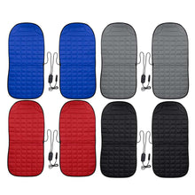 Load image into Gallery viewer, 2Pcs In 1 Fast Heated & Adjustable Safe Car Electric Heated Seat Warm Pad Cushions Covers Black/Grey/Blue/Red Color