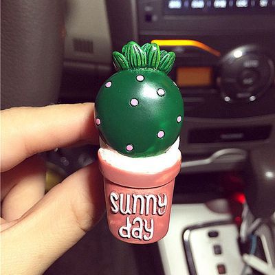3D Simulation Plant Decoration Auto Air Freshener Outlet Decoration Perfume Clip Car Fragrance Ornament