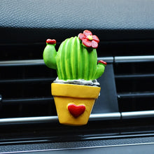 Load image into Gallery viewer, 3D Simulation Plant Decoration Auto Air Freshener Outlet Decoration Perfume Clip Car Fragrance Ornament