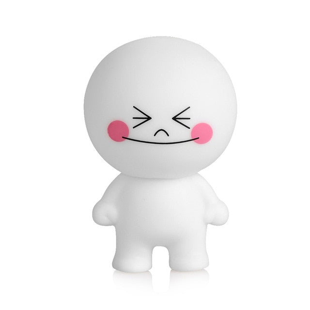 Cute Expression Cartoon Doll Car Decoration Dashboard Auto Interior Decor Accessories