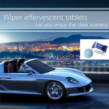 Load image into Gallery viewer, 10 Pcs  Multifunction Compact Glass Washer Detergent Effervescent Tablets for Car Window  Glass or Home Window Glass Cleaning