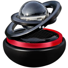 Load image into Gallery viewer, Universal Solar Interstellar Double-ring Rotating Suspended Aromatherapy Car Air Conditioning Air Refresher for Auto Home Office