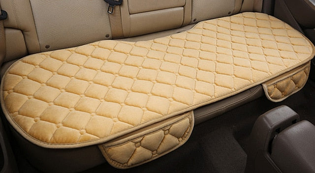Fashion Car Front/Rear/Full Set Seat Cover Protector Mat Pad Cushion Non-slip Short Plush Waterproof  Cover