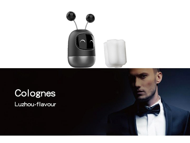 Cute shaking head robot Car Perfume Air Freshener Car Diffuser Solid for Auto Interior Decoration Accessories