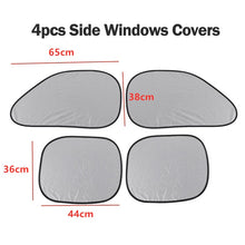 Load image into Gallery viewer, Universal Car Front Windshield Cover for Auto Sunshade or Snow Ice Protection Cover Winter Summer (150x70 / 190 x 120cm)  Windshield Shield