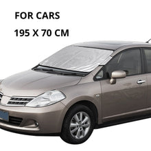 Load image into Gallery viewer, Universal Car Front Windshield Cover for Auto Sunshade or Snow Ice Protection Cover Winter Summer (150x70 / 190 x 120cm)  Windshield Shield