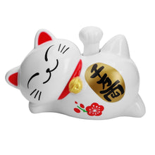 Load image into Gallery viewer, Universal Solar Cute Cartoon Chinese Lucky Cat Beckon Hand Styling for Car Office Home Decoration