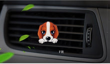 Load image into Gallery viewer, Cute Dog Style Acrylic Air Freshener  Perfume Clip Auto Interior Smell Accessories