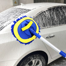 Load image into Gallery viewer, Soft Car Wash Brush Easy Cleaning Tools Mop Telescoping Extra Long Handle for Auto Chenille Broom Auto Accessories