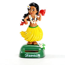 Load image into Gallery viewer, Solar Power Shaking Head dancing Car Ornaments Hawaii Girl Decompression Dolls Dashboard Decoration Auto Interior Accessories