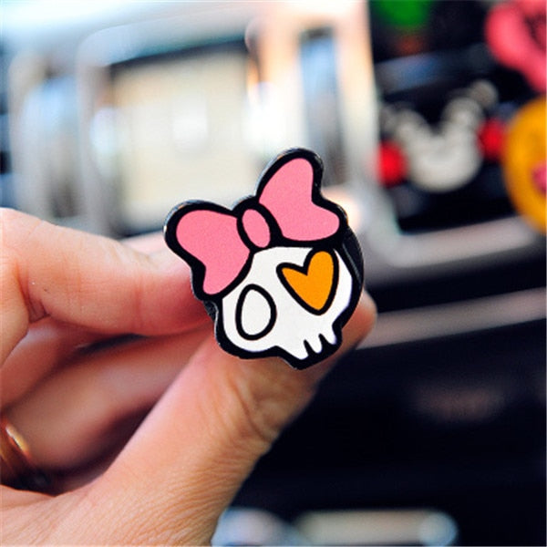 Universal Cute Air Conditioning Vents Perfume Clip Air Freshener Auto Interior Decoration Fragrances Accessories