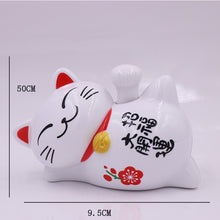 Load image into Gallery viewer, Universal Solar Cute Cartoon Chinese Lucky Cat Beckon Hand Styling for Car Office Home Decoration