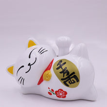 Load image into Gallery viewer, Universal Solar Cute Cartoon Chinese Lucky Cat Beckon Hand Styling for Car Office Home Decoration