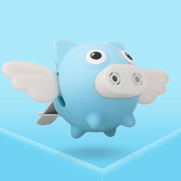 Shaking Wings Angel Piggy Vent Clip Car Air Freshener Scent Auto Decor Toys Car Accessories Interior
