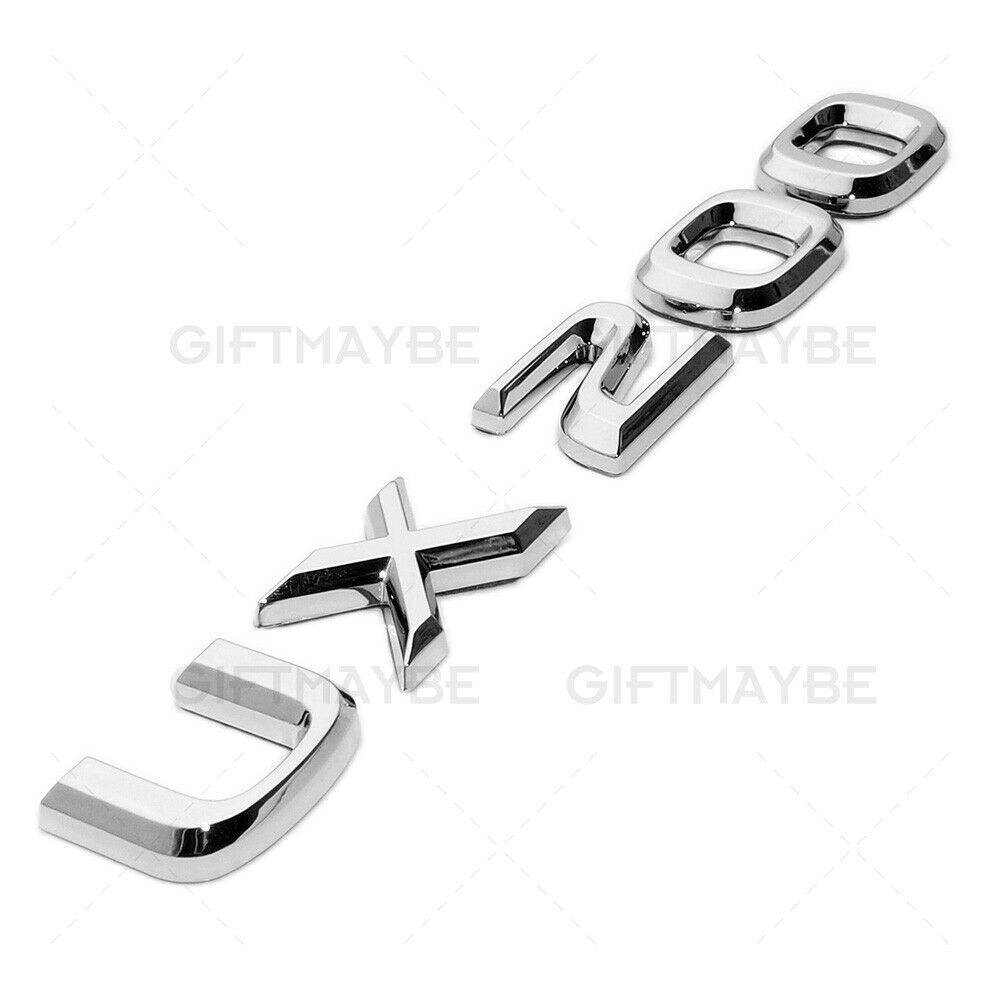 For Lexus Trunk Lid Chrome UX 200 Letter Logo Badge Emblem Car Replace F-Sport