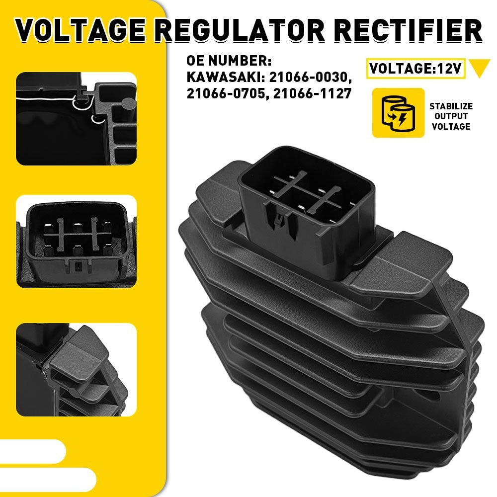 Regulator Rectifier Aluminum Fit 2006-2013 Kawasaki Brute Force 650 KVF650