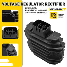 Load image into Gallery viewer, Regulator Rectifier Aluminum Fit 2006-2013 Kawasaki Brute Force 650 KVF650