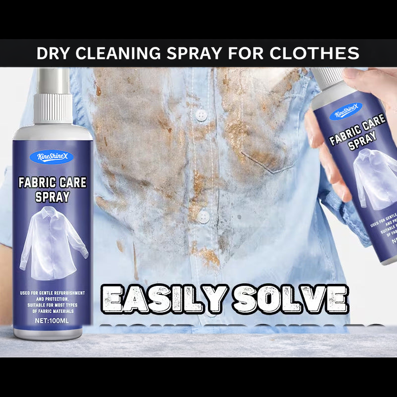Dry Cleaning Spray for Clothes, No-Wash Stain Remover for Garments, 100ml