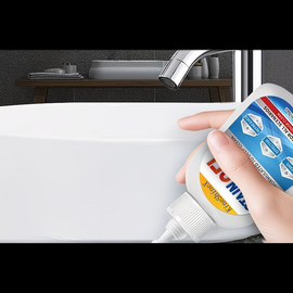 Mold Remover Gel, Multi-Surface Mildew Cleaner for Washing Machines, Tile and Sinks, 200ml