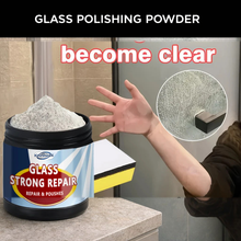 Load image into Gallery viewer, Glass Polishing Powder, Cerium Oxide Scratch Remover for Car Windows and Mirrors, 80g with Sponge