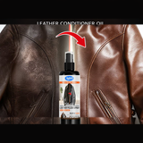 Leather Conditioner Oil, Restorer for Jackets, Sofas and Bags, 120ml with Sponge