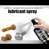 Metal Rust Remover Spray, Fast Acting Derusting Treatment for Steel Surfaces, 100ml with Cloth