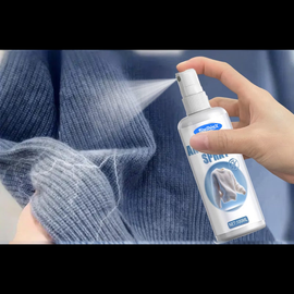 Fabric Softener Spray, Anti-Static Wrinkle Release for Clothes, 100ml with Cloth