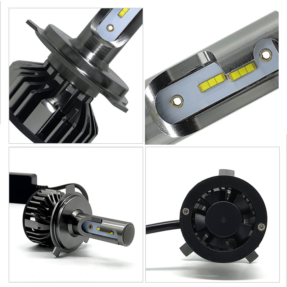 H4 55W IP68 LED Car Headlight Bulb Fog Light White
