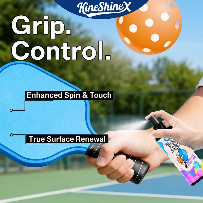 Pickleball Paddle Grip Spray Non-Slip Tackifier for Handle Control