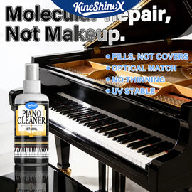 Piano Cleaner Polish Spray High Gloss Lacquer Finish Restorer Keyboard Care