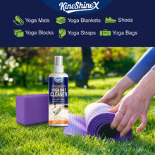 Load image into Gallery viewer, Yoga Mat Cleaner Spray Anti-Slip Sweat Deodorizer for Fitness Gym Mats