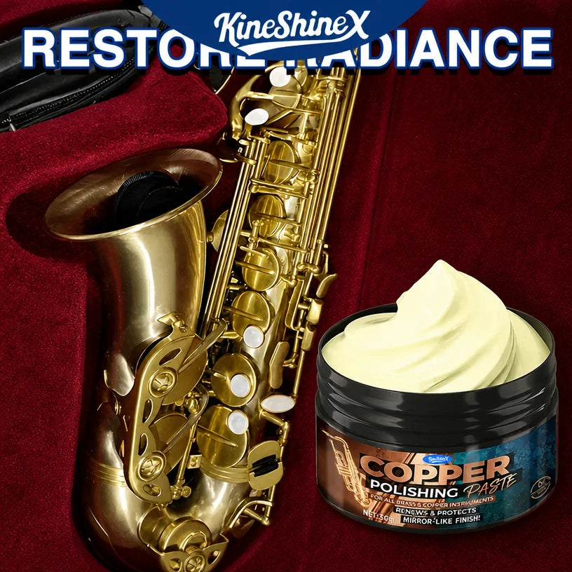 Musical Instrument Metal Polish Paste Restorer for Saxophone Flute Brass