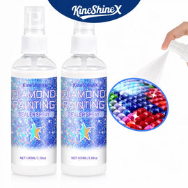 Diamond Painting Sealer Spray Quick Dry Art Sealant Glue for Canvas Cross Stitch