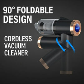 High-Power 9000Pa Wireless Car Vacuum Cleaner | 120W Portable Handheld Auto Detailing Tool