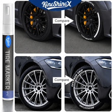 Load image into Gallery viewer, Tire Lettering Paint Pen Permanent Waterproof White Marker for Car Tires