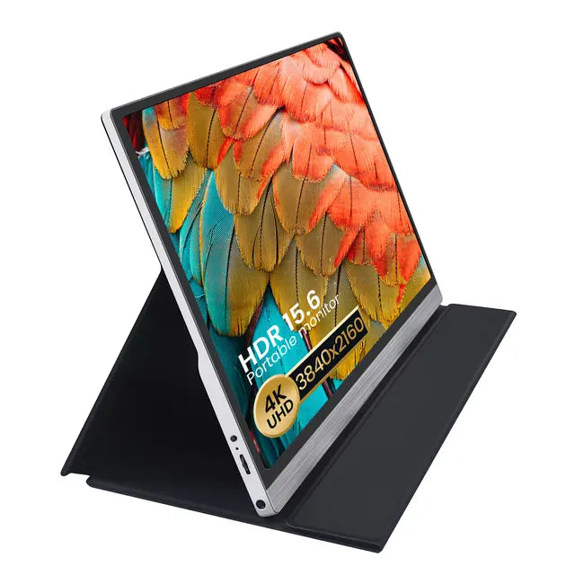 2K FHD Portable Monitor for Laptop - 15.6 Inch Ultra-Slim USB-C & HDMI Display
