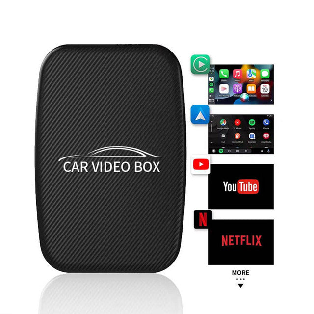 2026 Ultra Wireless CarPlay & Android Auto AI Box - 3-in-1 Streaming Media Adapter