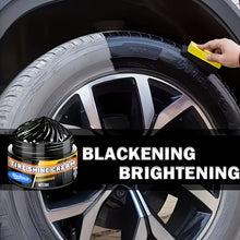 Load image into Gallery viewer, Tire Shine Wax, Rubber and Plastic Restorer for Tyres, 30ml with Sponge