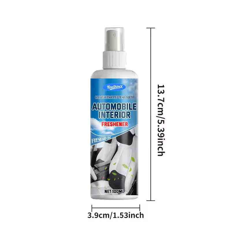 Plastic and Leather Restorer, Colour Reviver for Car Interiors and Trim, 100ml with Cloth