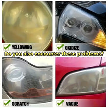 Load image into Gallery viewer, Headlight Restoration Kit, Lens Polishing Compound for Yellowed and Cloudy Headlights, 40g / 100g with Sponge